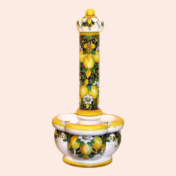 FOUNTAIN WITH BASIN TOTAL HEIGHT CM100